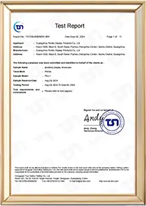 Certificates