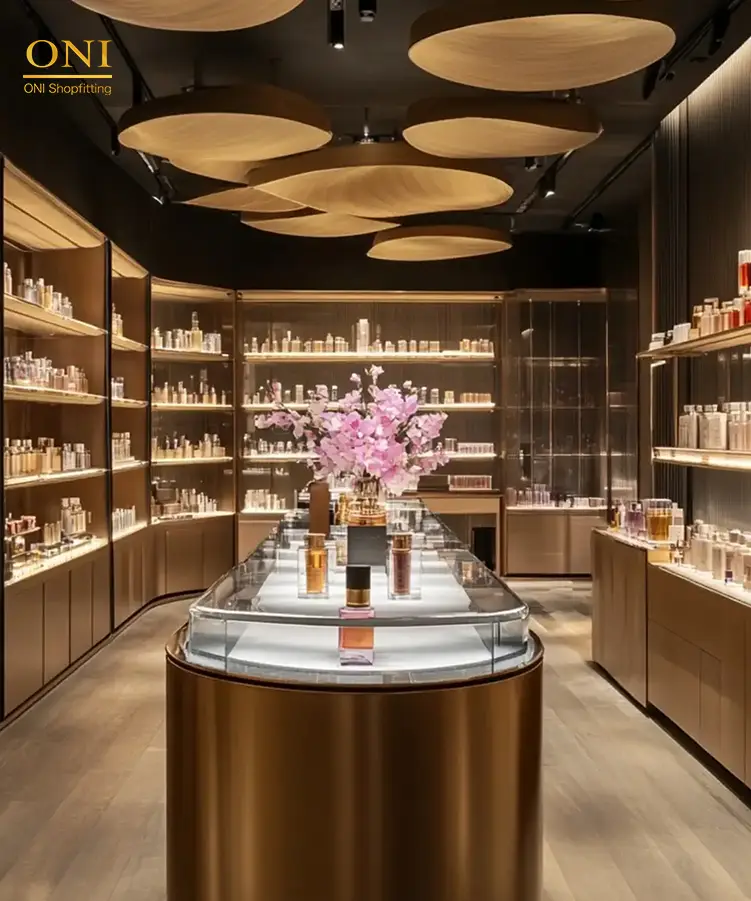 cosmetic shop design