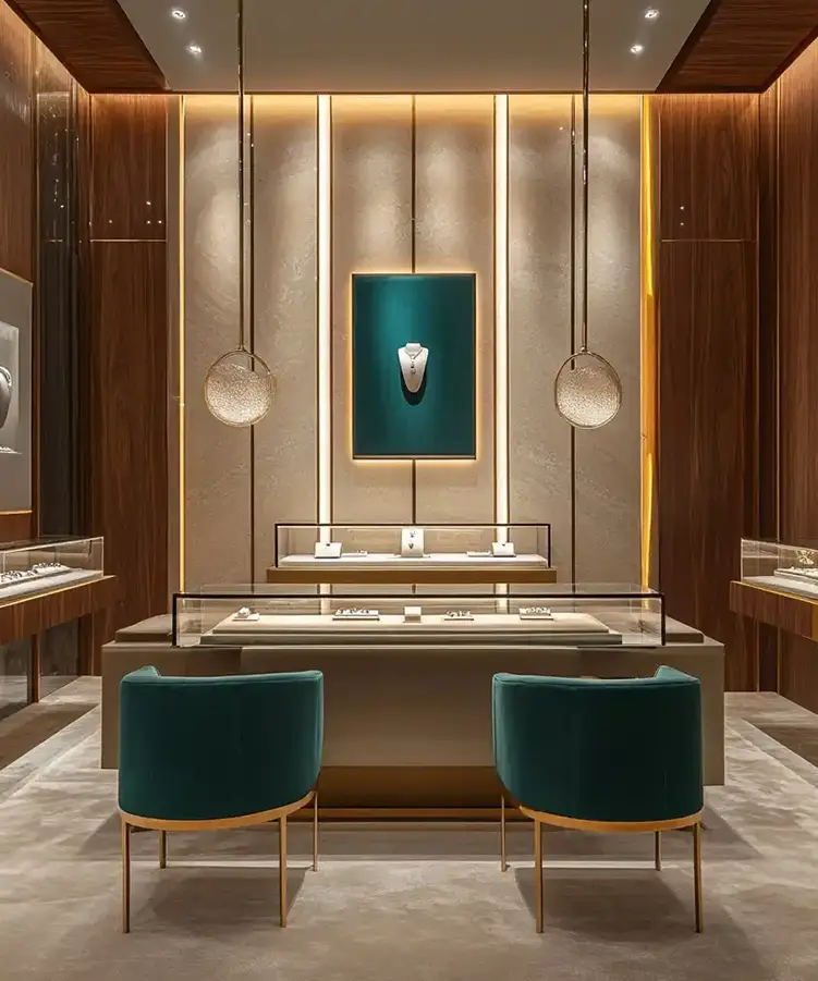 table top jewelry display case