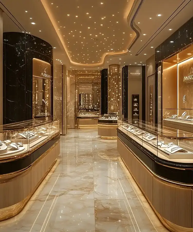 jewellery counter design