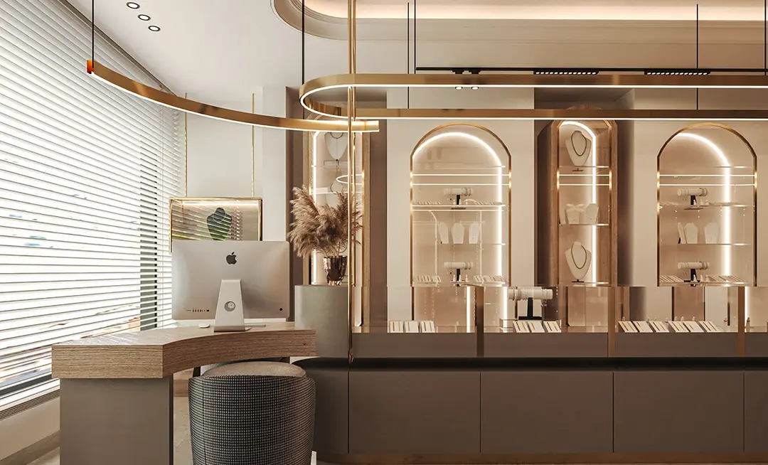 jewellery counter design