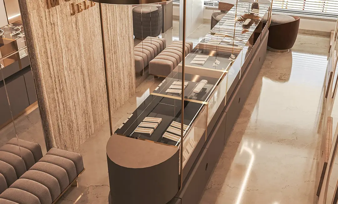 glass cabinet display