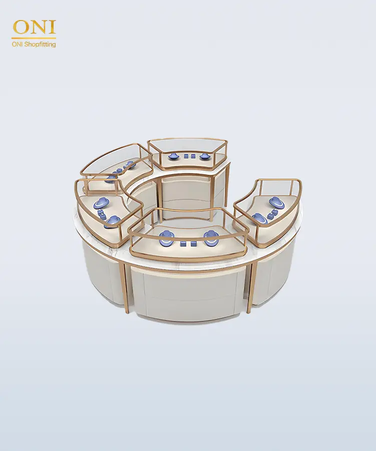 glass display case