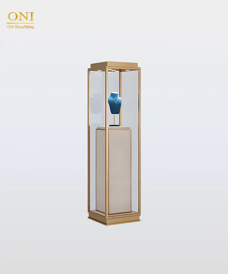 glass jewelry display cases