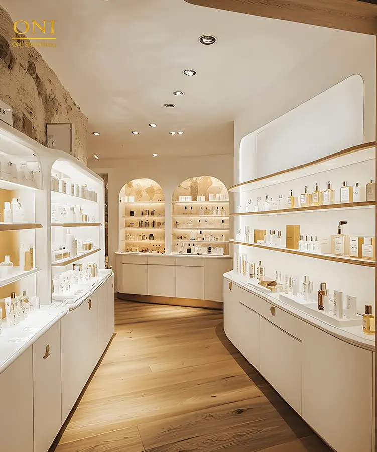 cosmetic shop design