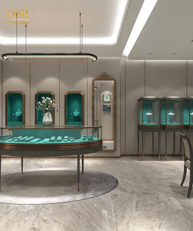jewellery showcases