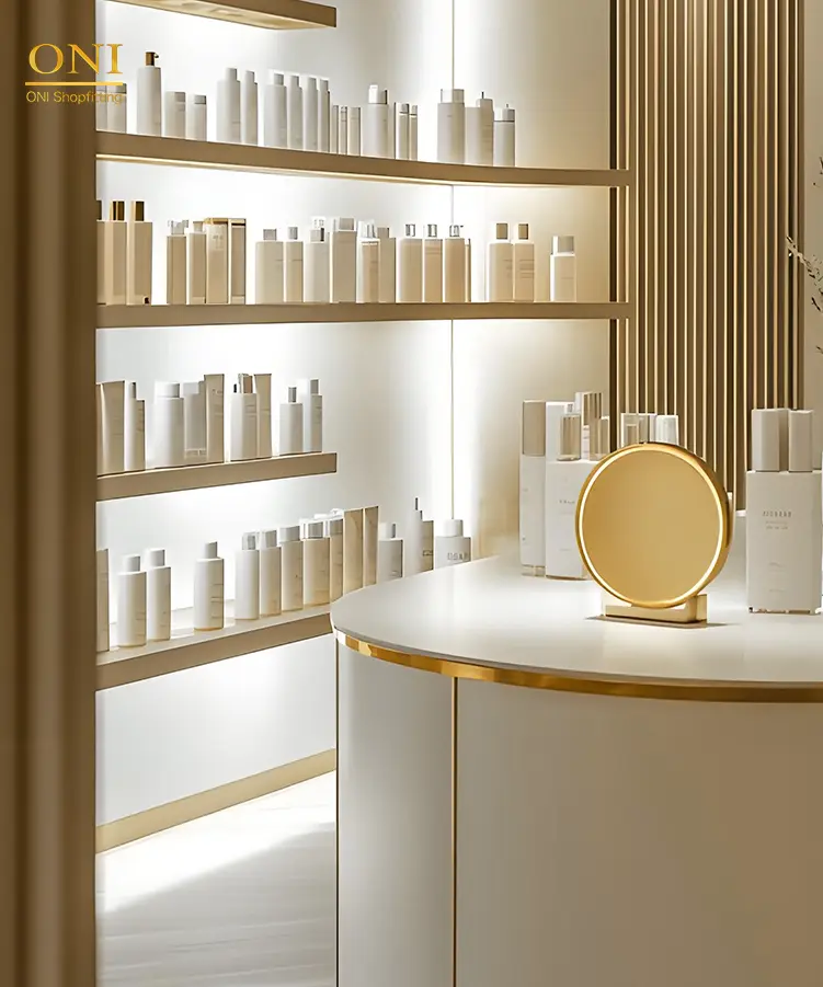 perfume display cabinet