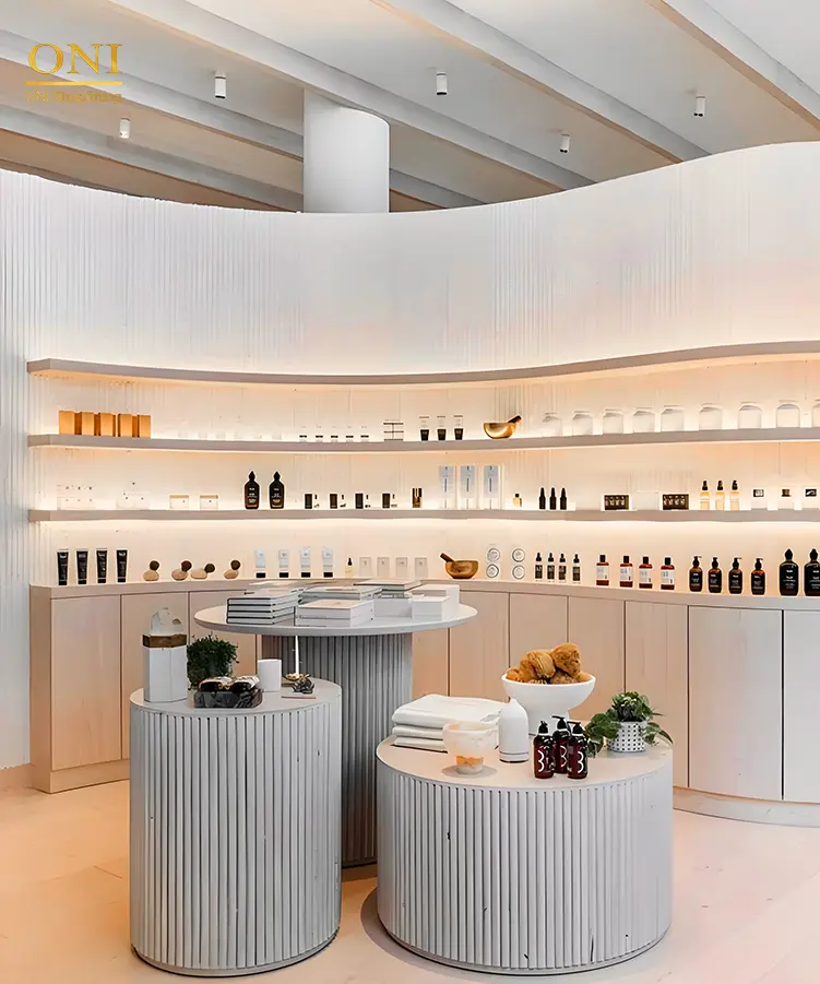 cosmetic shop design