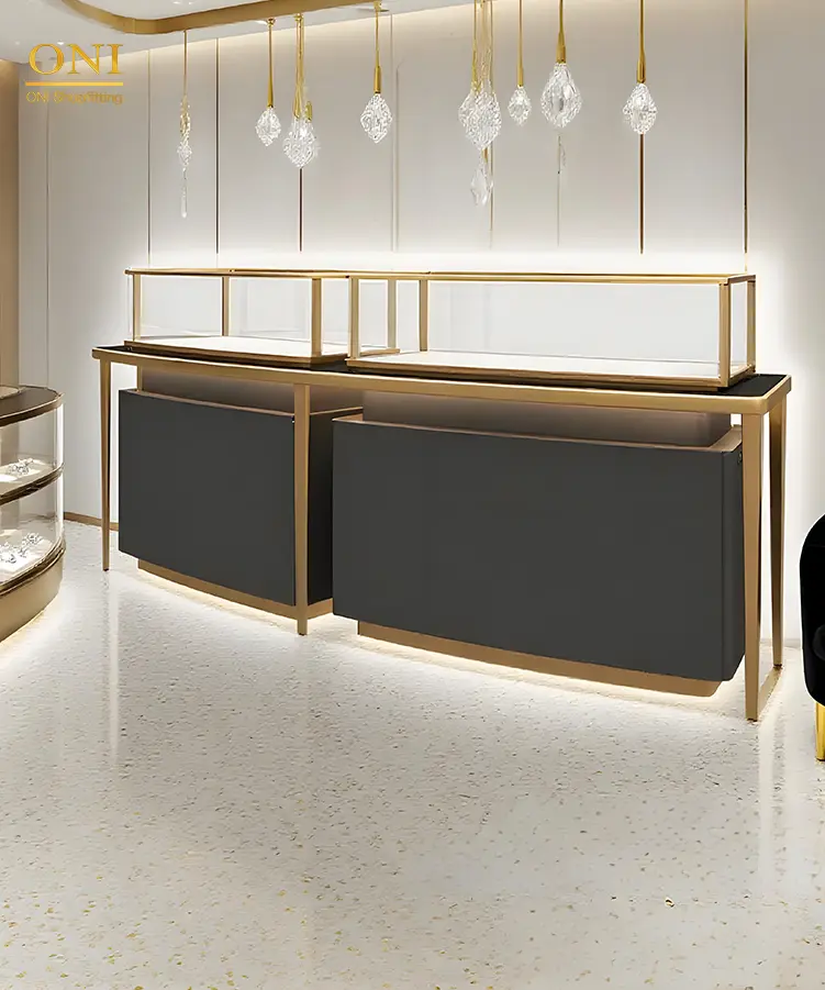 showcase table for shop