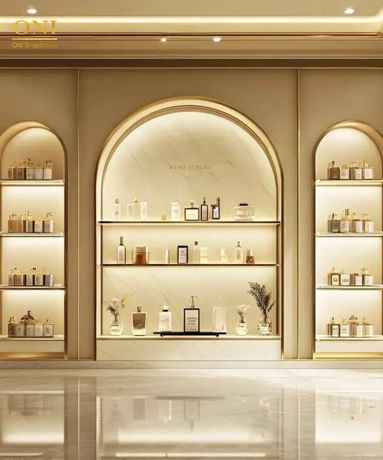 cosmetic shop display