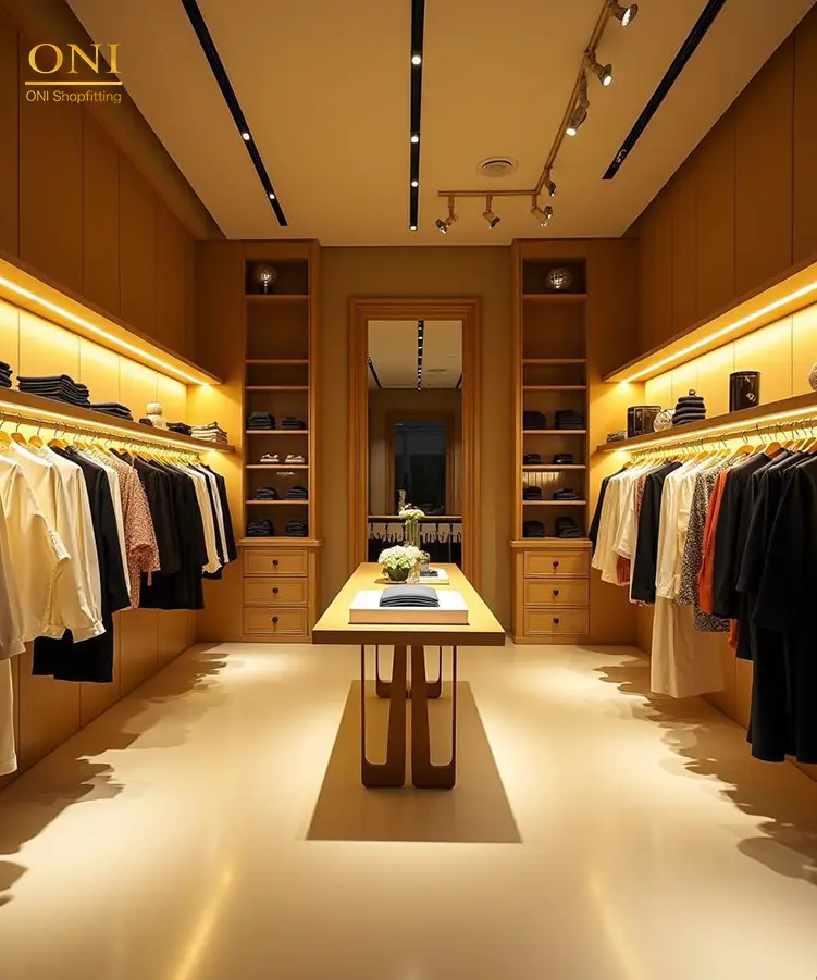 garments shop design