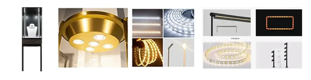 Jewelry LED Showcases