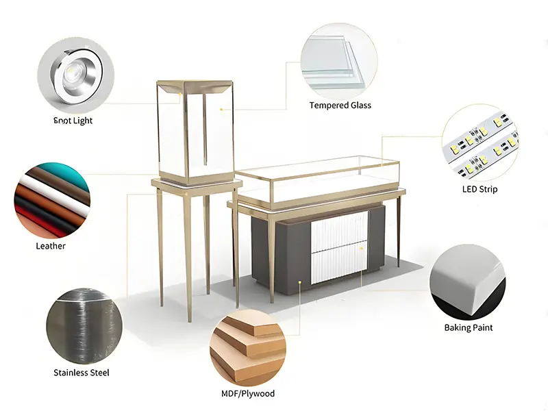 Tempered Glass Shelving