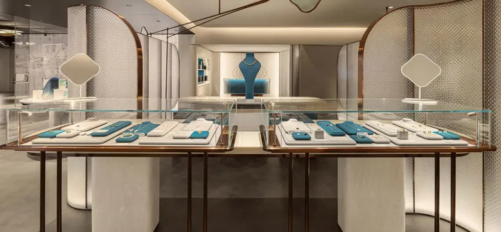 counter design jewellery shop