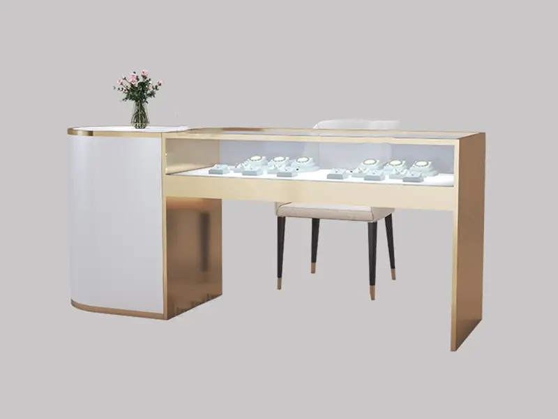 countertop jewelry display cases