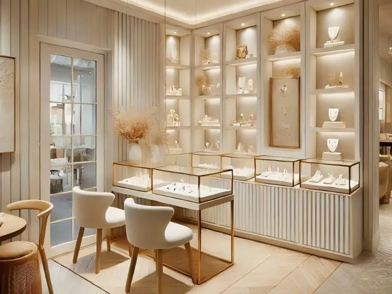jewellery showcase design