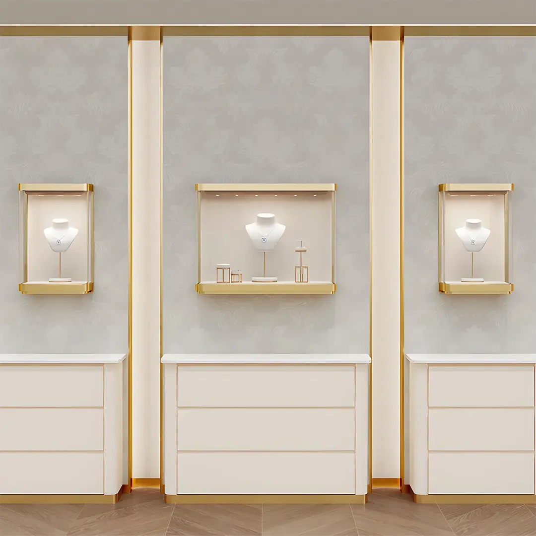 wall mounted display case