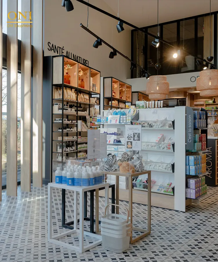 medical shop interior