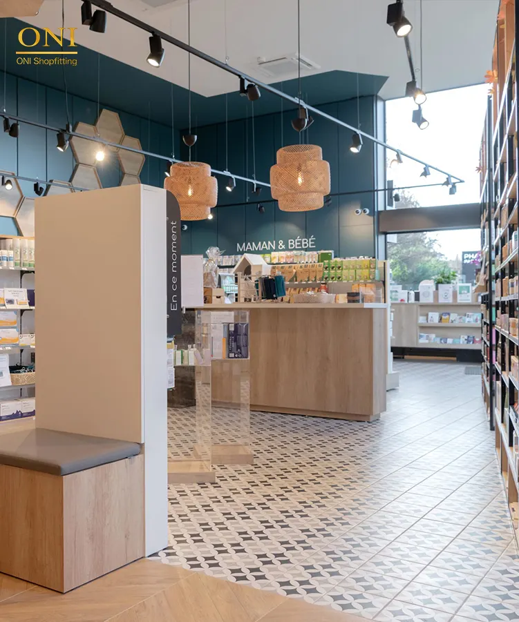 wooden pharmacy