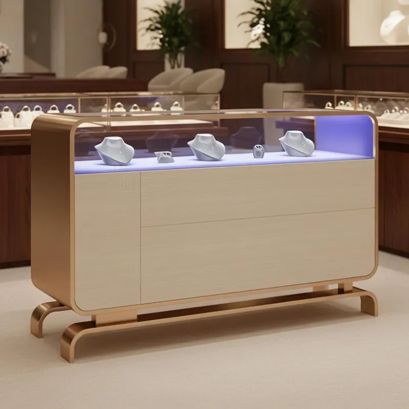 glass counter display case