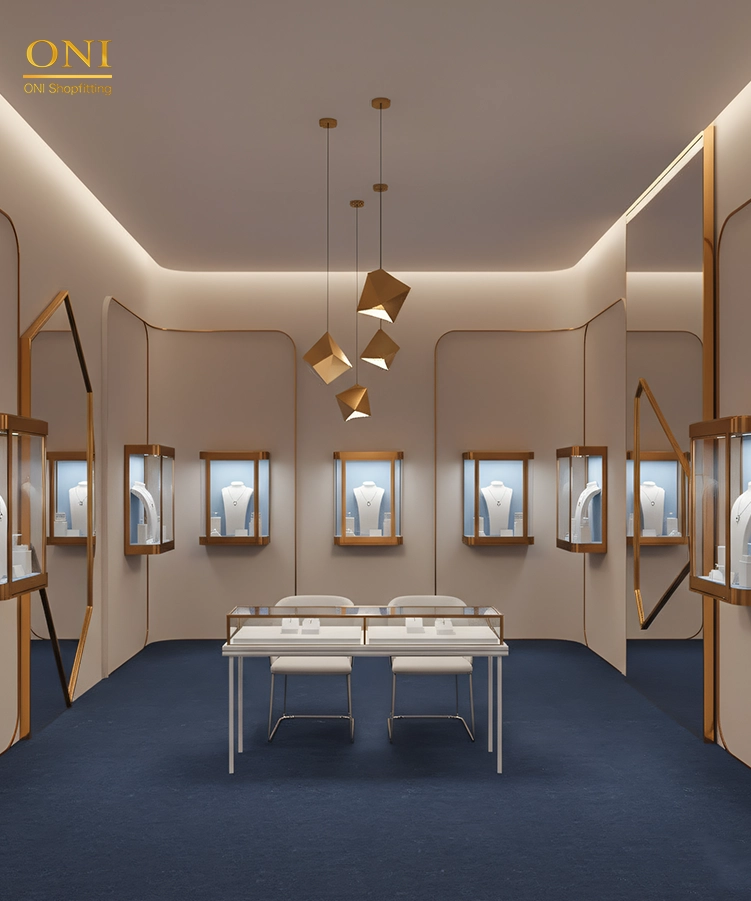 wall mounted glass display case