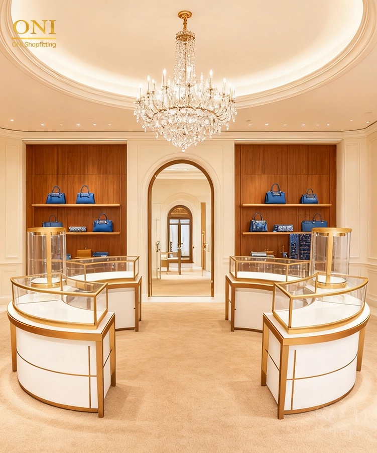 jewelry counter display