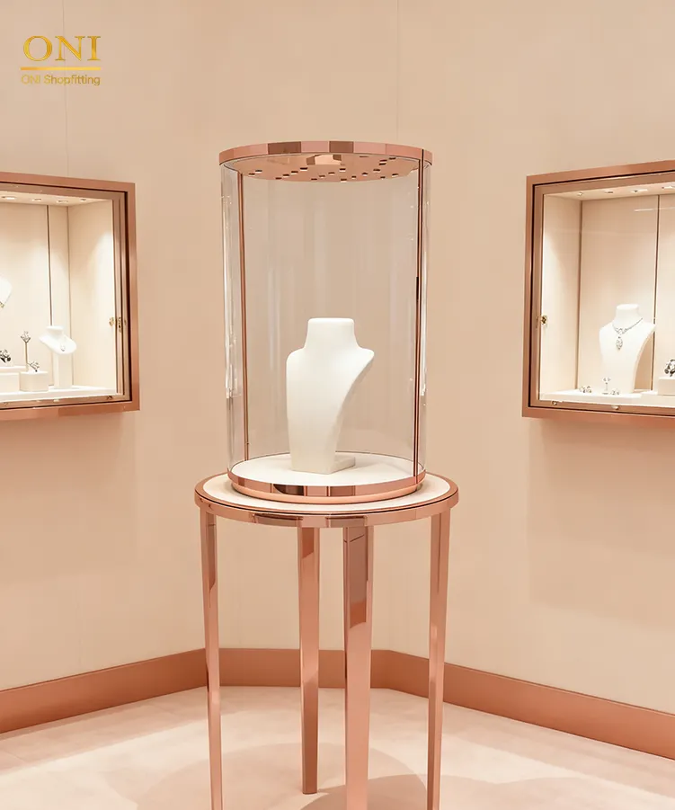 jewelry counter display