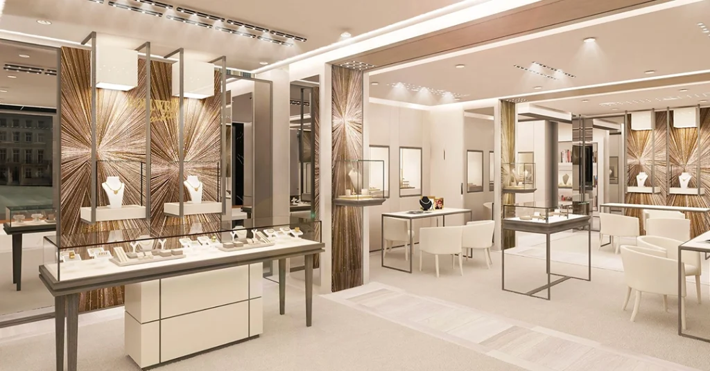 jewellery shop display design