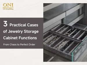 3 Practical Cases of Jewelry Storage Cabinet Functions: From Chaos to Perfect Order