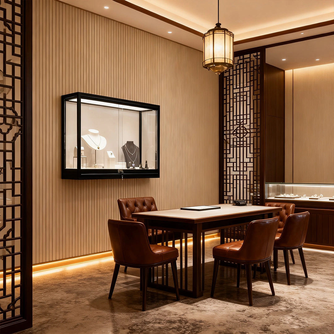 wall hanging display cabinet