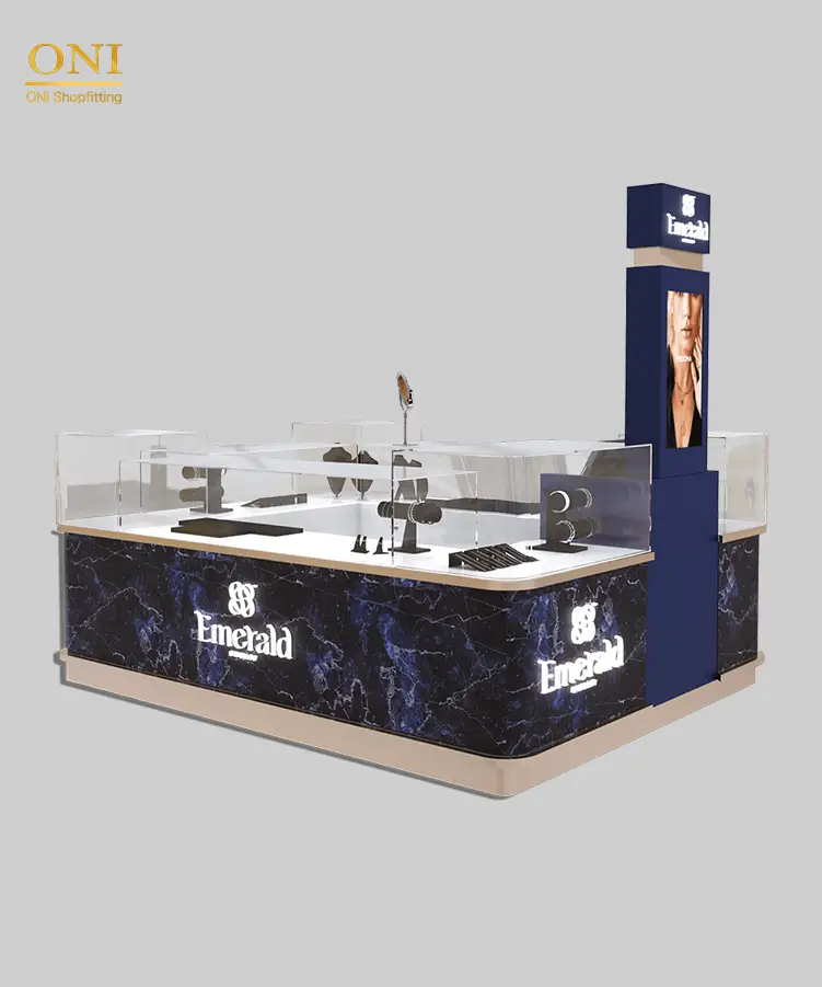jewelry showcase design