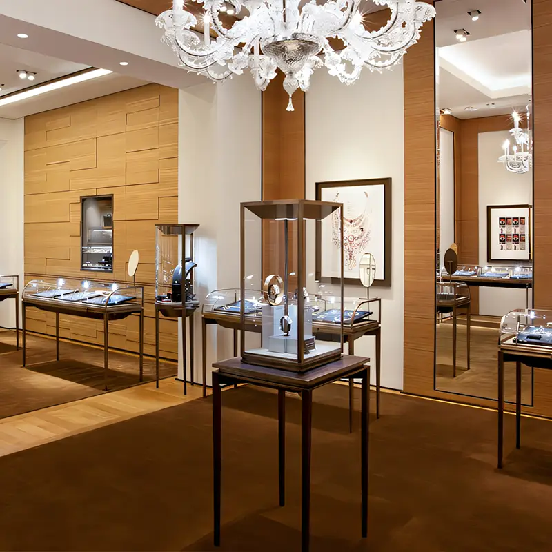 jewelry glass display