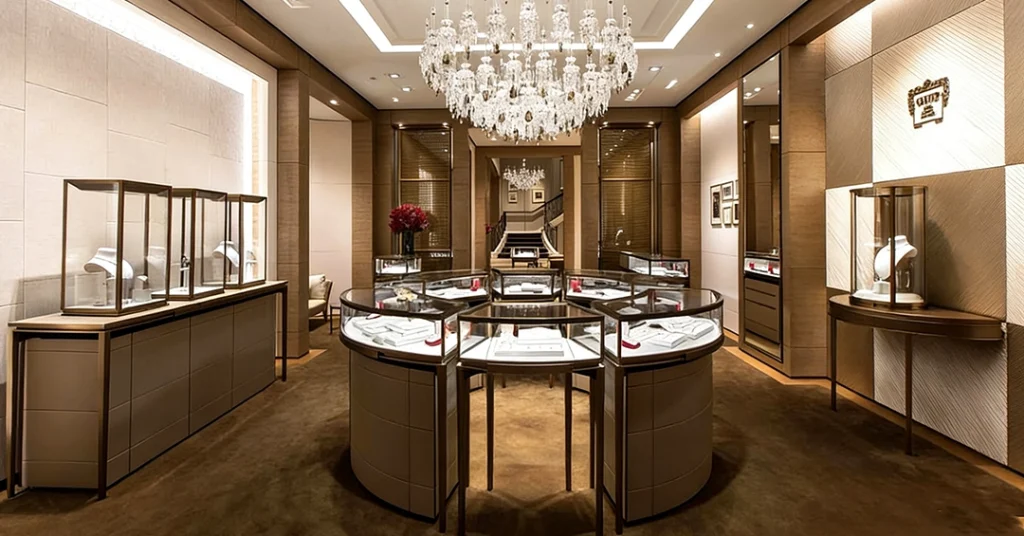 stand jewelry display