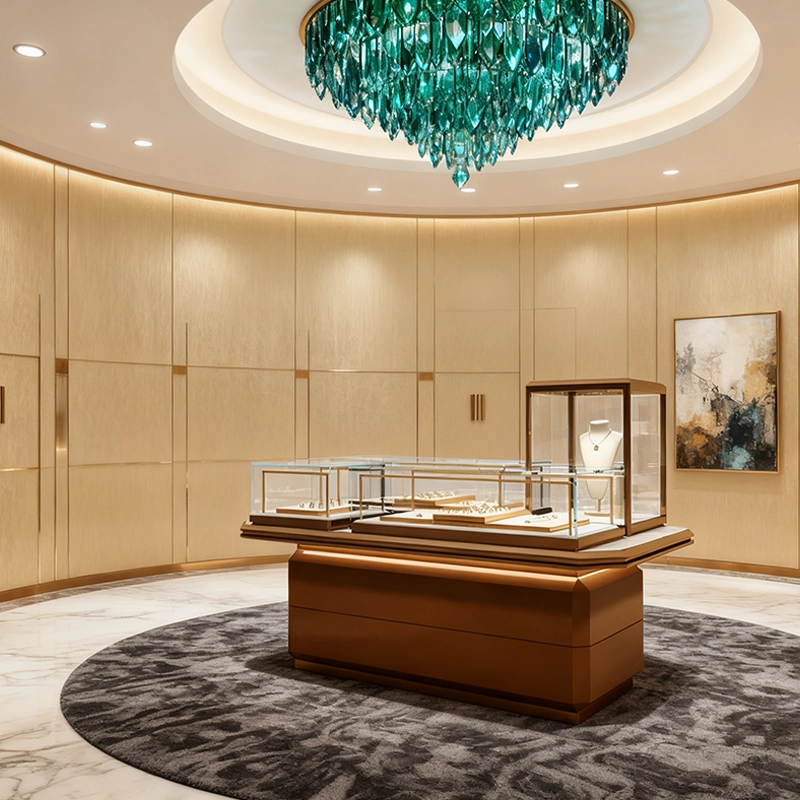 luxury jewelry display