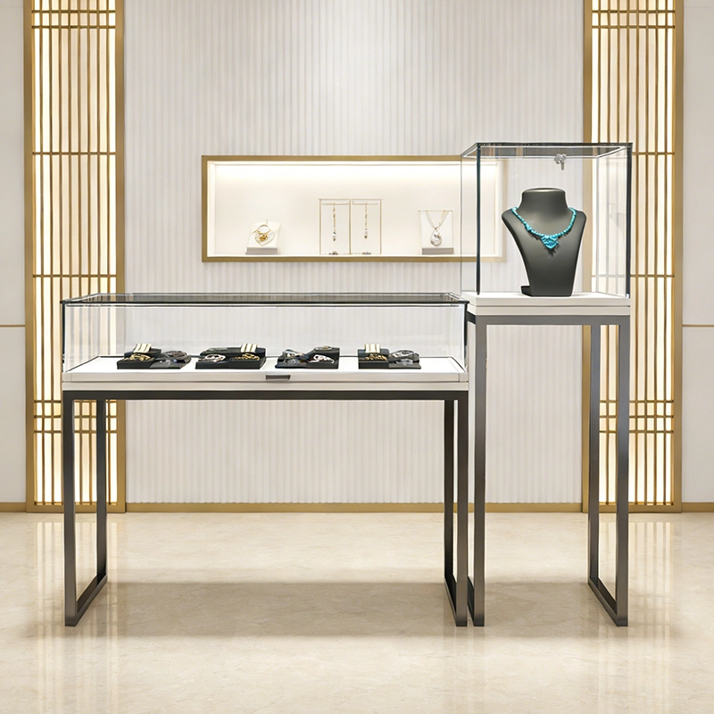 Jewellery Shop Counter Design Glass Display