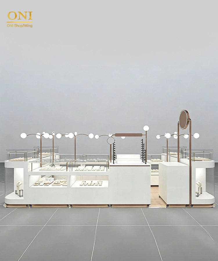 custom jewelry kiosk