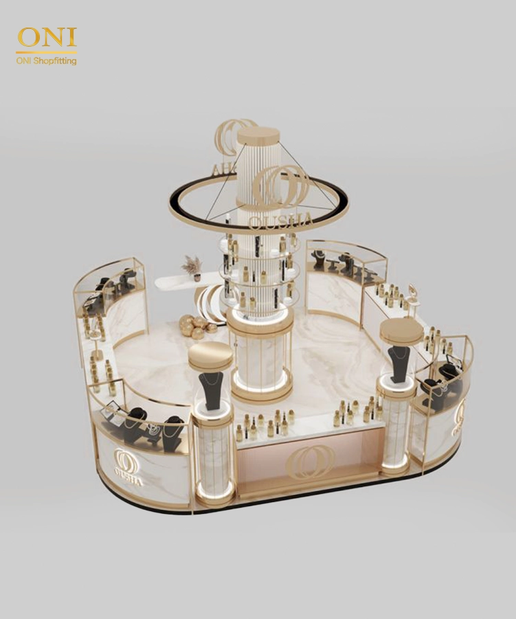 retail kiosk for jewelry