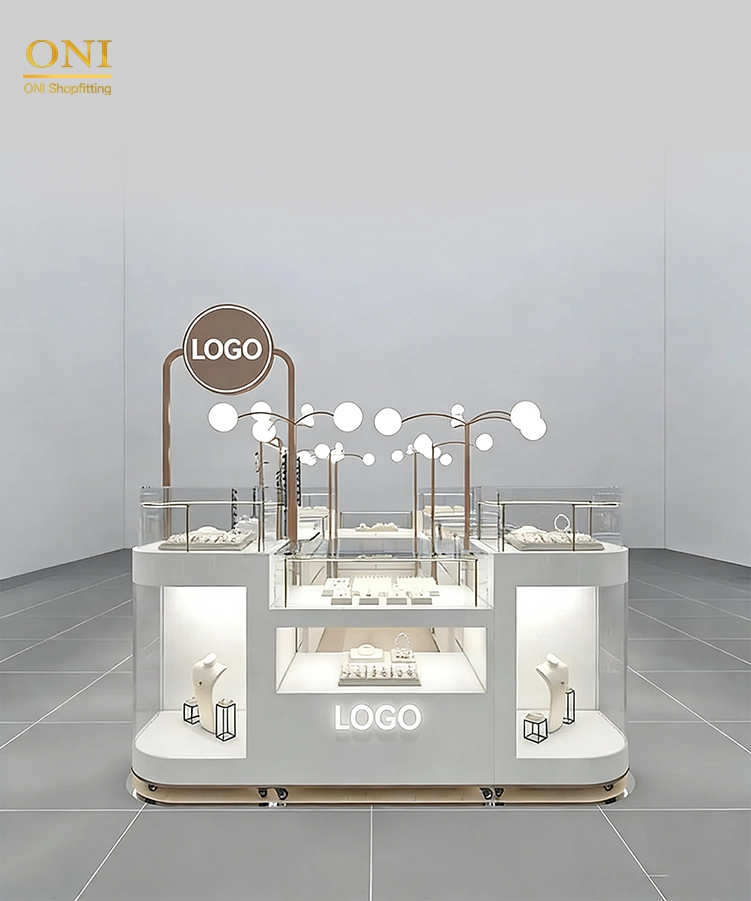 modular jewelry kiosk 