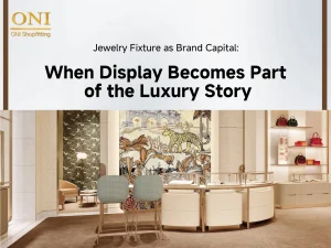 Jewelry Fixture as Brand Capital: When Display Becomes Part of the Luxury Story