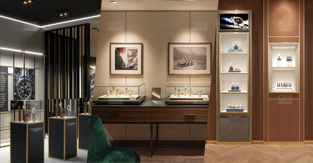 custom watch display cabinets manufacturer