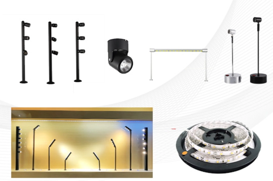 LED watch display lighting