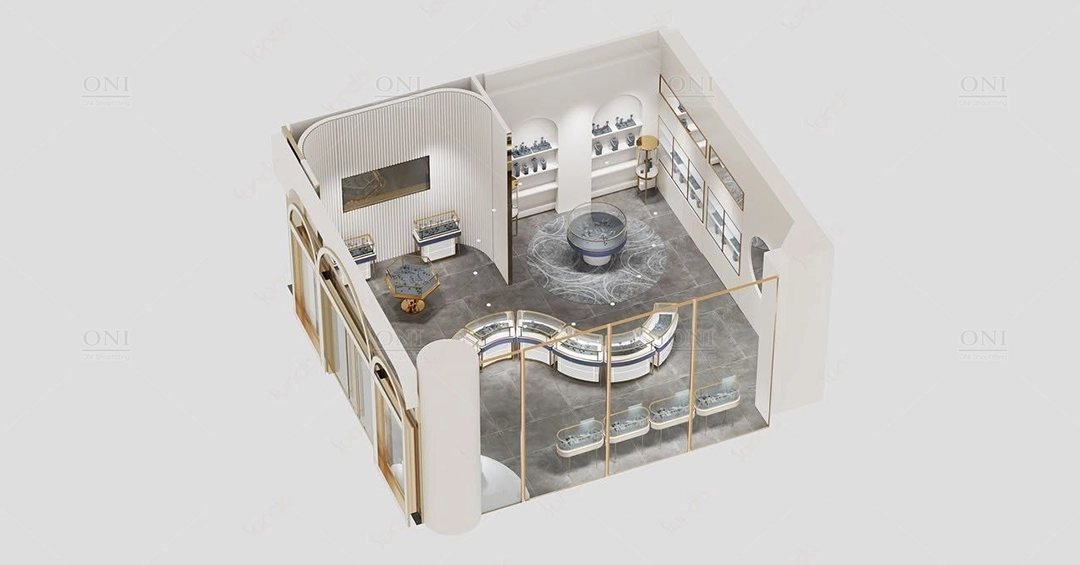 3D Jewelry store Layout 3D Jewelry store Layout