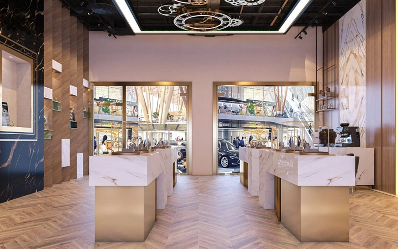 watch retail display