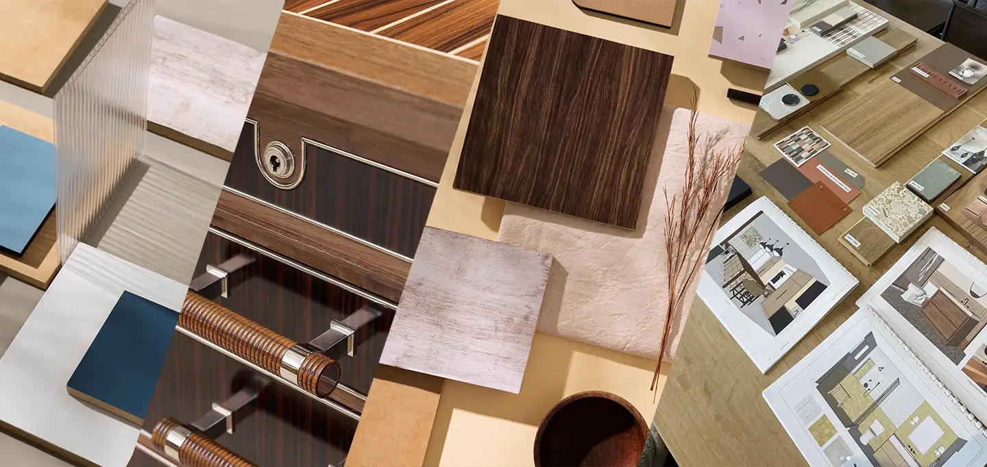 Display cabinet materials