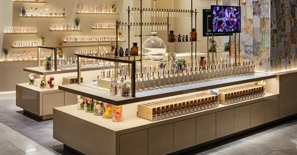 Fragrance Testing Experience Zones