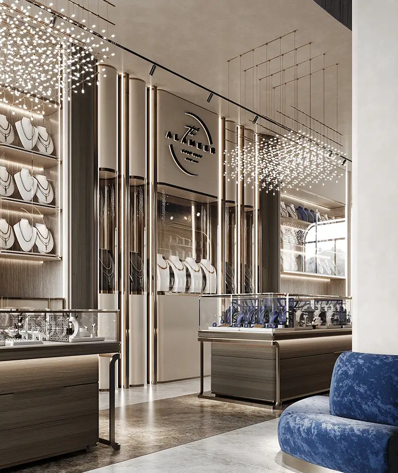 Jewelry Display Showcase