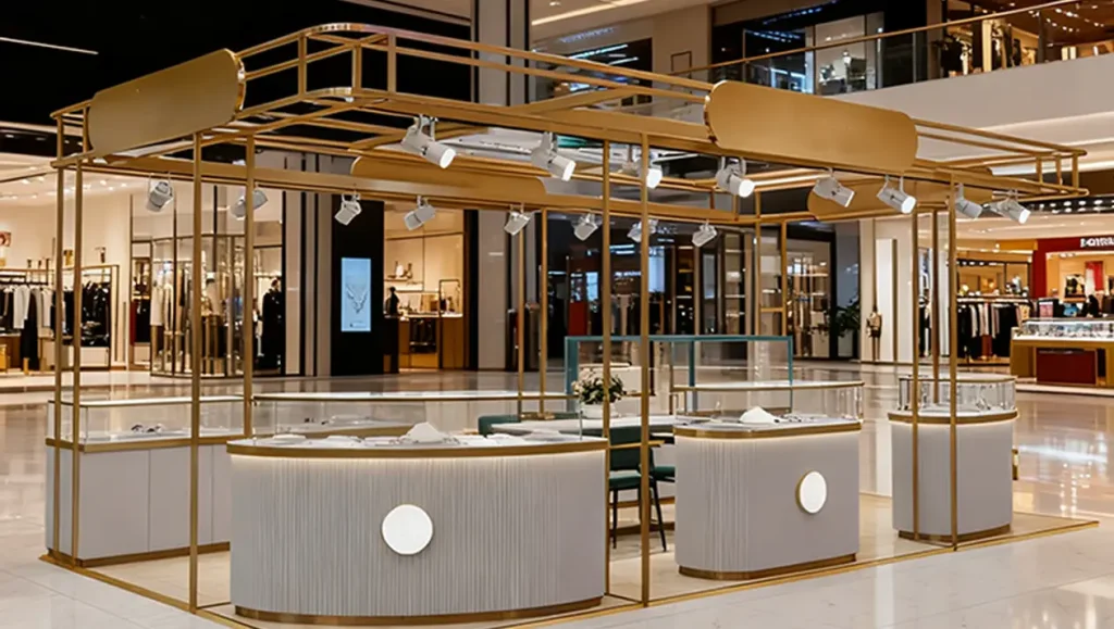 Mall Jewelry Kiosk