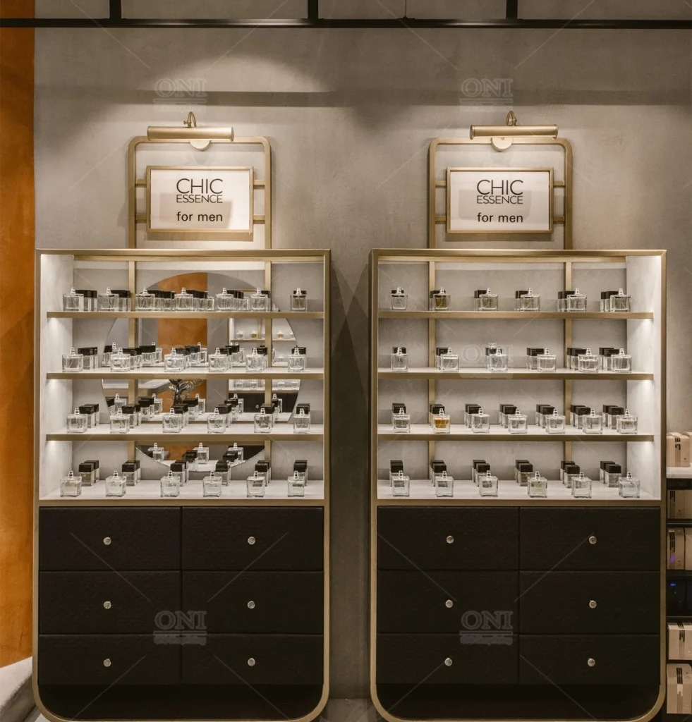 Perfume display Lighting Design