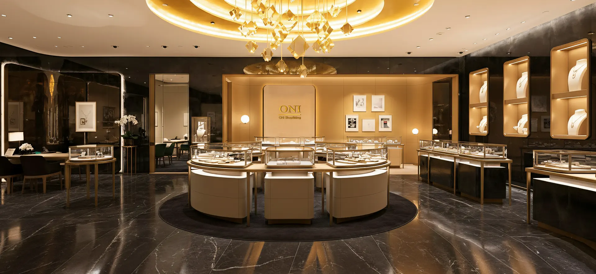 jewelry show case