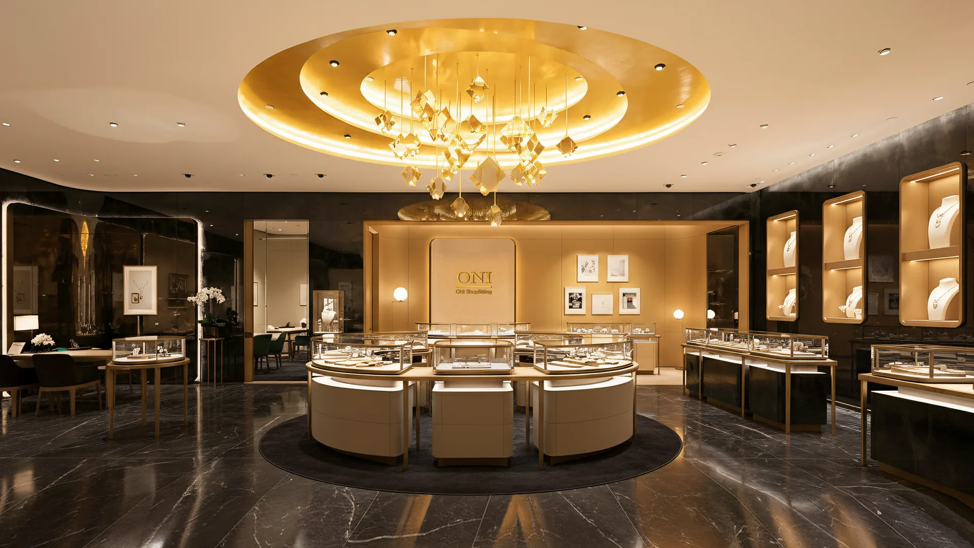 jewelry show case